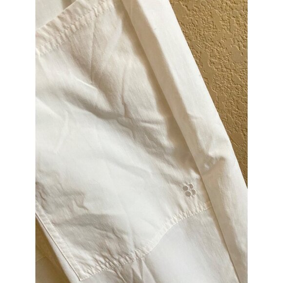 sweaty betty agile boiler suit utility jumpsuit sz small white short sleeve - Picture 8 of 8